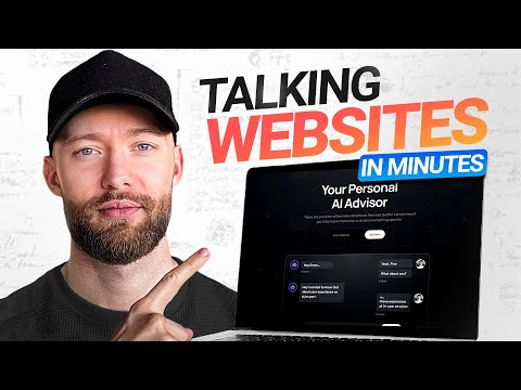 WARNING: do not sell websites, sell smart “talking websites” in 2026